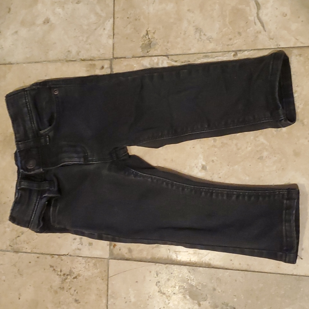 👷‍♀️ 5/$15 Old Navy "Karate Skinny"  18-24m Black Jeans